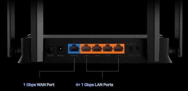 TP-Link Archer BE220 BE3600 Dual-Band Wi-Fi 7 Router