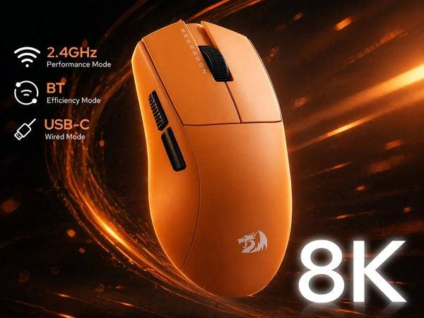 Redragon K1NG Ultra orange miš
