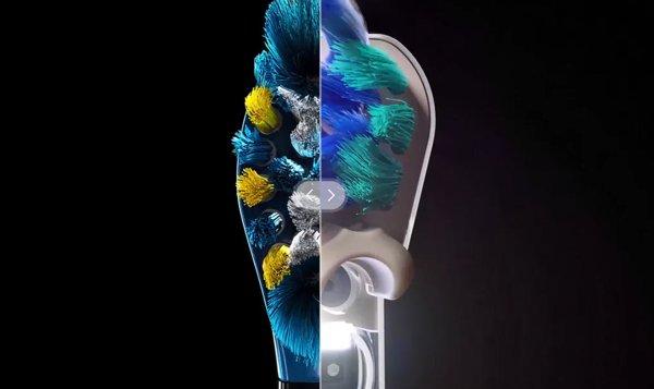 Dyson CameraJet Ceramic Ultra Blue električna četkica za zube