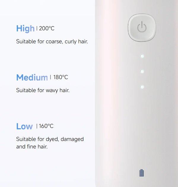 Xiaomi Cordless Hair Straightener Brush