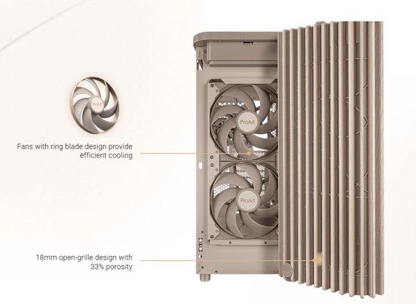 ASUS Proart PA401 Wood Mesh Edition Beige kućište