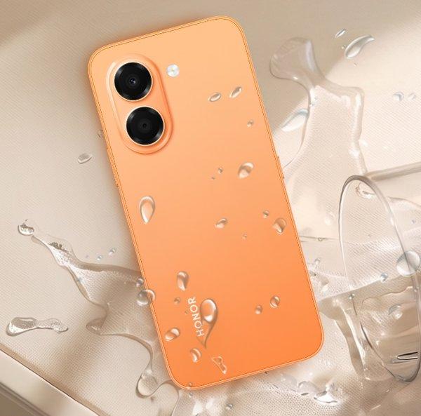 Honor X7e 6GB 256GB Sunrise Orange smartphone