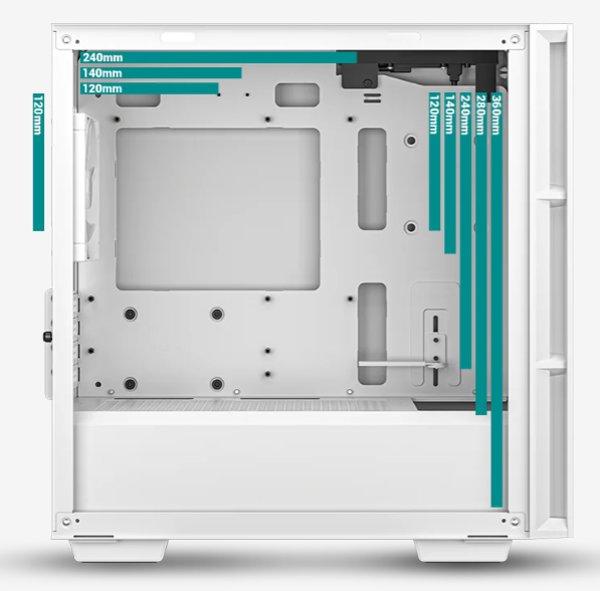 DEEPCOOL CH360 WH kućište