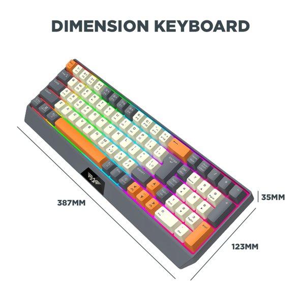 Armaggeddon MM-852R DUO STEALTH tastatura i miš