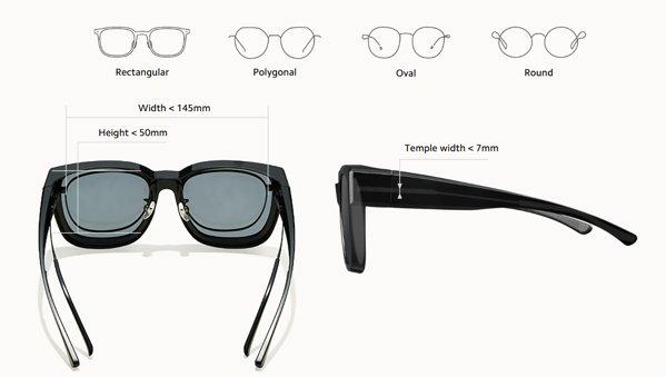 XIAOMI Polarized Fitover Sunglasses naočare