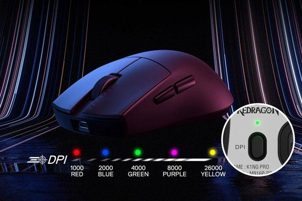 REDRAGON M916 K1NG PRO White miš