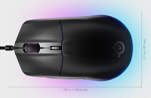 SteelSeries Rival 3 Gen 2 Black