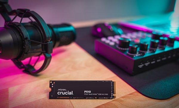 Crucial P510 1TB Non-Heatsink SSD