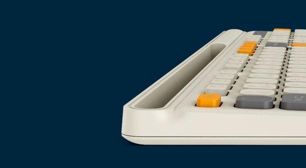 Canyon HSET-W5 White bežična tastatura i miš