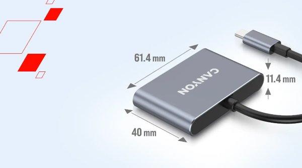 Canyon DS-3 USB-C hub