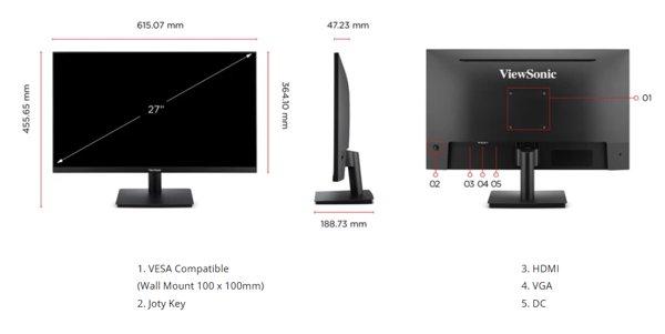 ViewSonic VA270-H-2 monitor