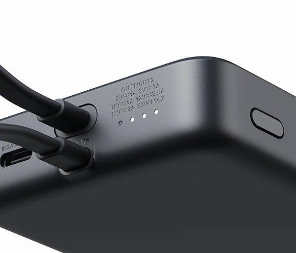 XIAOMI 33W Magnetic Power Bank 10000 (Integrated Cable) White