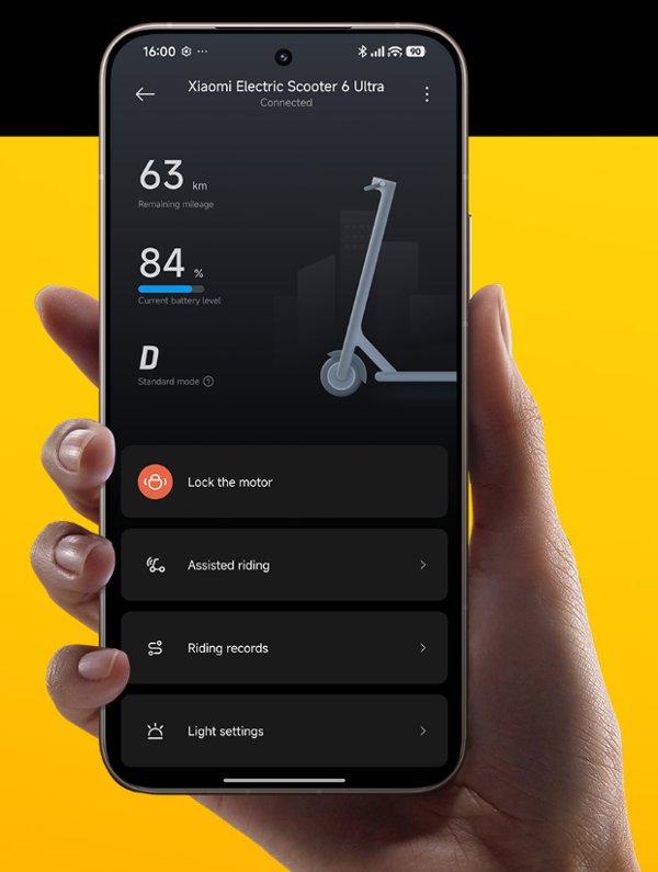 XIAOMI Electric Scooter 6 Ultra trotinet