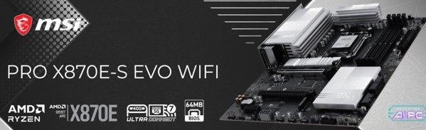 MSI PRO X870E-S EVO WIFI matična ploča