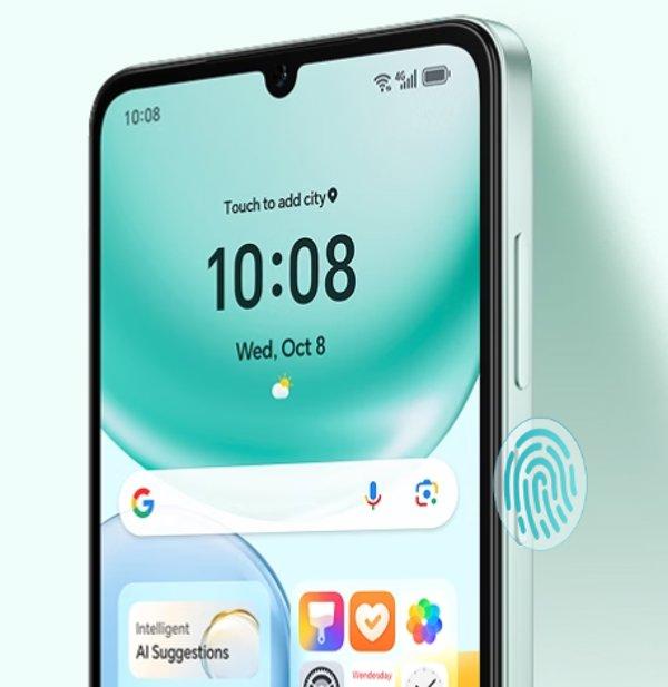 Honor X5c + 4GB 128GB Black smartphone