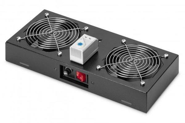 Digitus DN-19 FAN-2-WM-T-SW