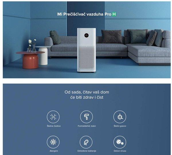 Xiaomi Mi Air Purifier Pro H