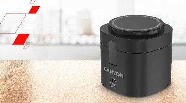 Canyon OnCharge 405 Black stanica za bežično punjenje