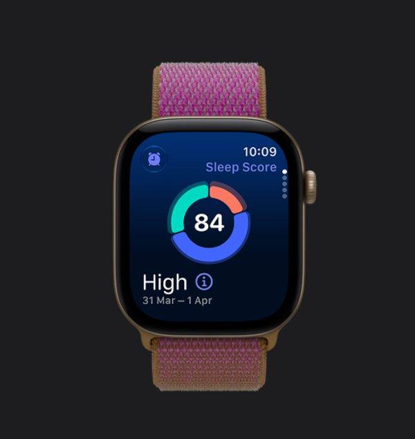 Apple Watch S12 GPS 42mm Light Gold (Sand Sport Band) S / M