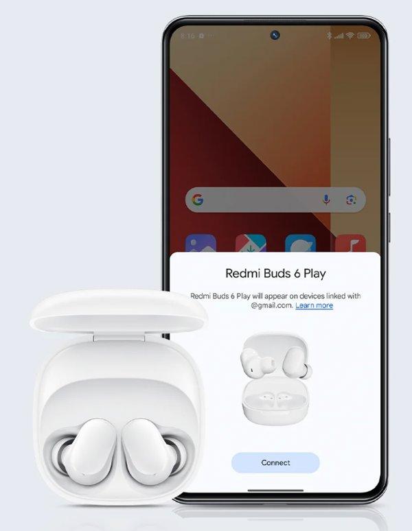 XIAOMI Redmi Buds 6 Play White slušalice