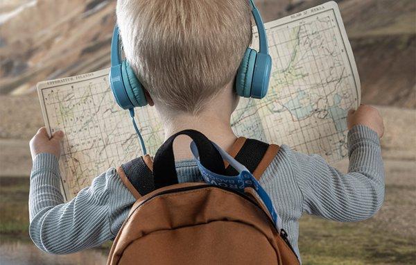 BuddyPhones Travel (plava)