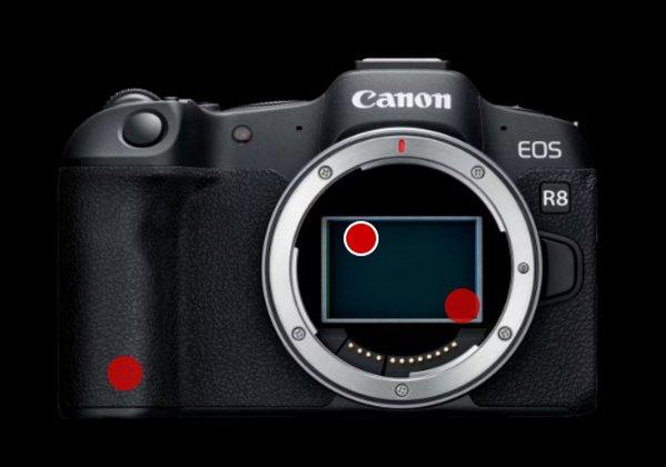 Canon EOS R8 body + LP-E17 kit