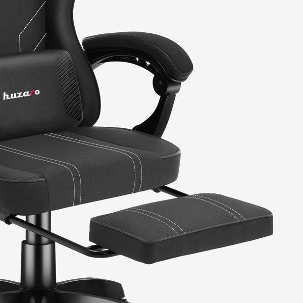 Huzaro Force 3.7 Carbon Black gaming stolica