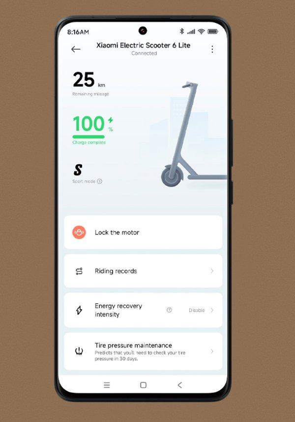 Xiaomi Electric Scooter 6 Lite trotinet