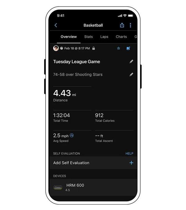 GARMIN HRM 600 M-XL senzor pulsa