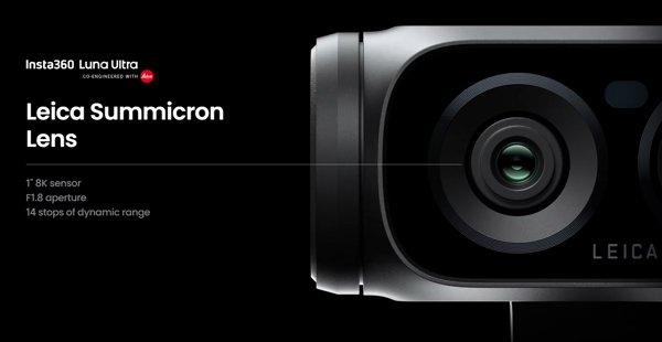 Insta360 Luna Ultra Standard Bundle Cosmic Black akciona kamera