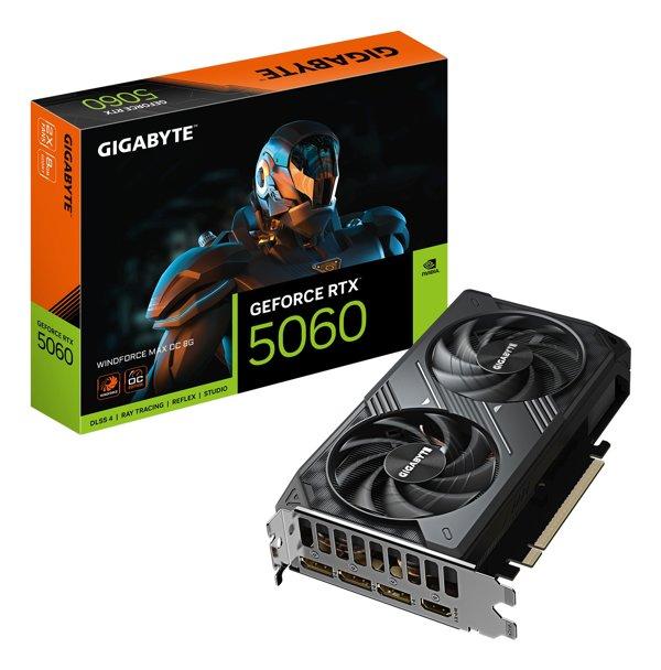 Gigabyte RTX 5060 WINDFORCE MAX OC 8GB grafička kartica