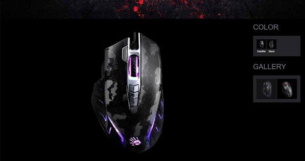 A4Tech J95s Stone Black RGB