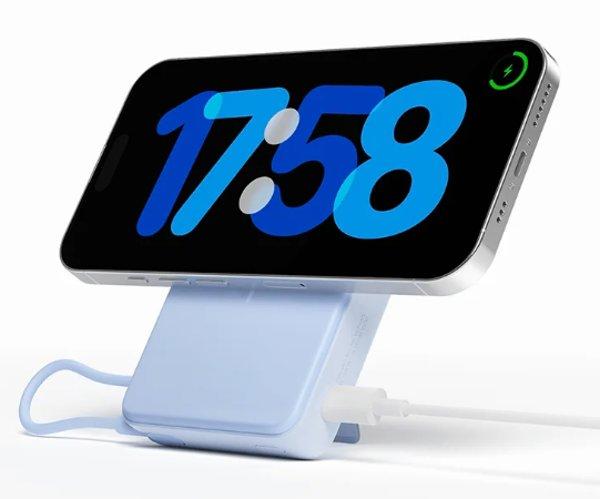 Xiaomi Magnetic Power Bank 10000 with Built-in Stand Grey