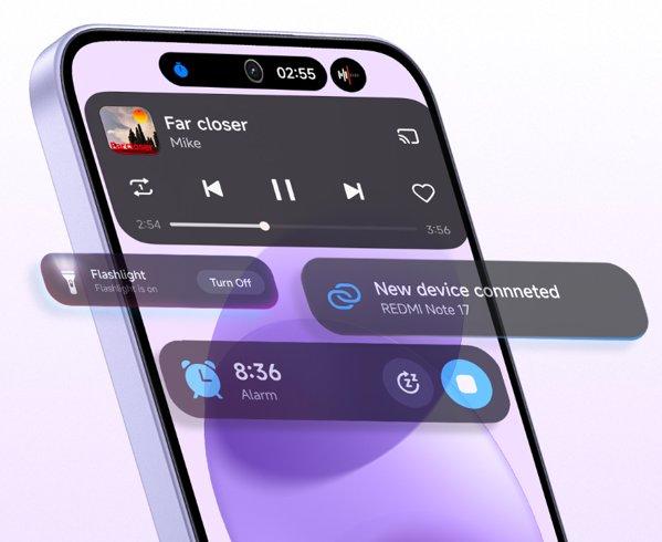Xiaomi Redmi Note 17 6GB 256GB Celestial Purple smartphone