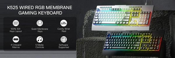 REDRAGON Shiva Lite K525 Black