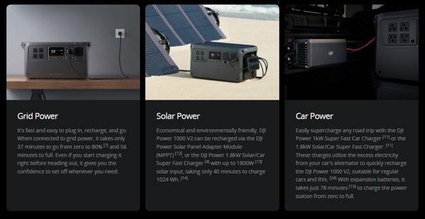 DJI Power 1000 V2 power stanica