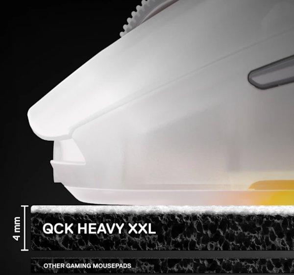 SteelSeries Qck Heavy XXL White podloga