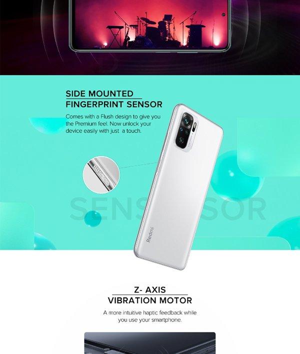 Xiaomi REDMI NOTE 10 4GB 64GB ONYX GREY