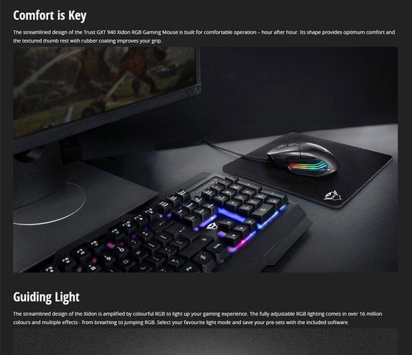 Trust GXT 940 Xidon RGB