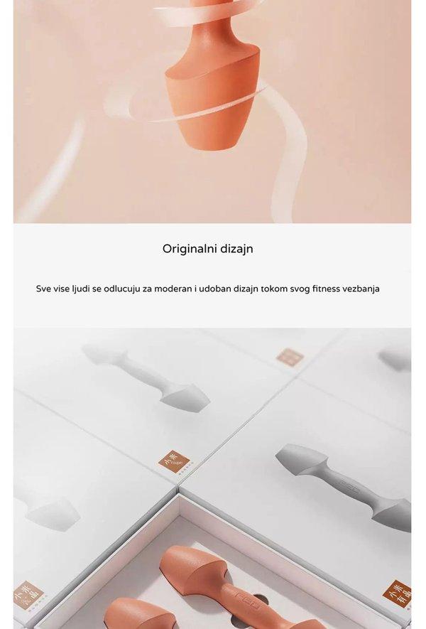 Xiaomi CLASSIC WOMENS WAVE DUMBBELLS 1kg x 2