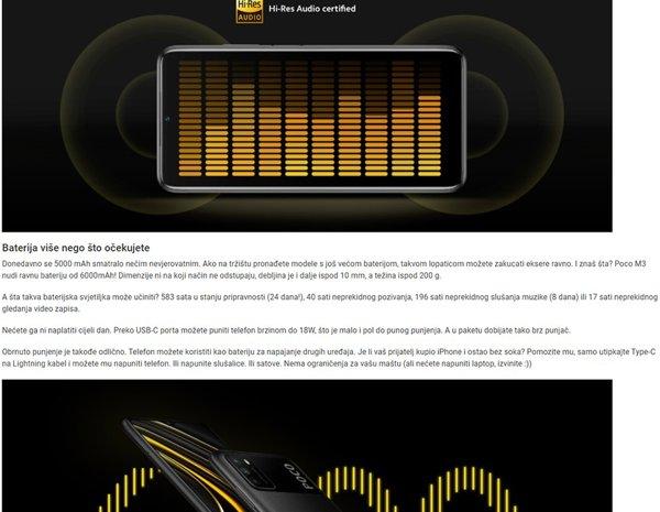 Xiaomi Poco M3 4GB 128GB Cool Blue