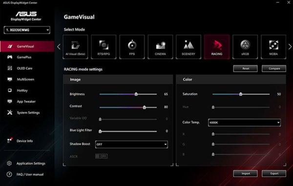 ASUS ROG Strix OLED XG32UCWMG gaming monitor