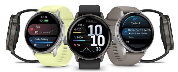 Garmin Venu 4 45mm Black smartwatch