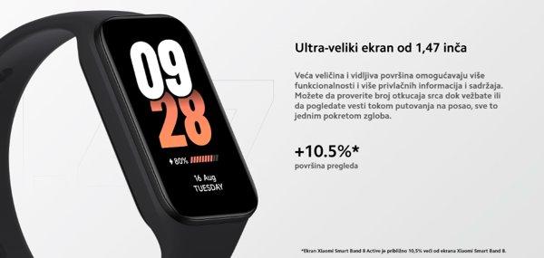 Xiaomi Smart Band 8 Active (Pink)