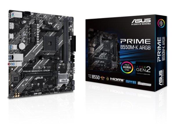 ASUS PRIME B550M-K ARGB matična ploča