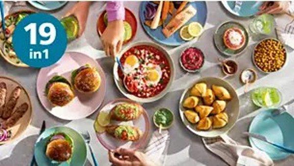 Philips NA555/00 Steam Airfryer Dual Basket 