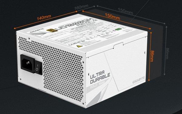 Gigabyte UD1000GM PG5 V2 ICE napajanje