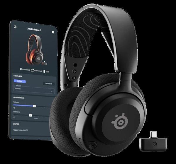 SteelSeries Arctis Nova 5 Black