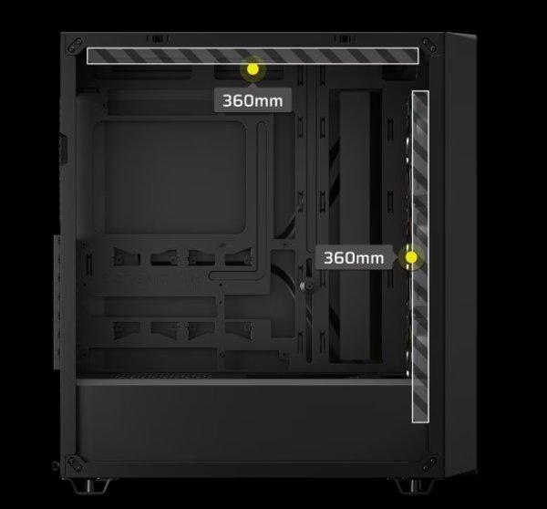 Corsair 3200D RS ARGB Black kućište