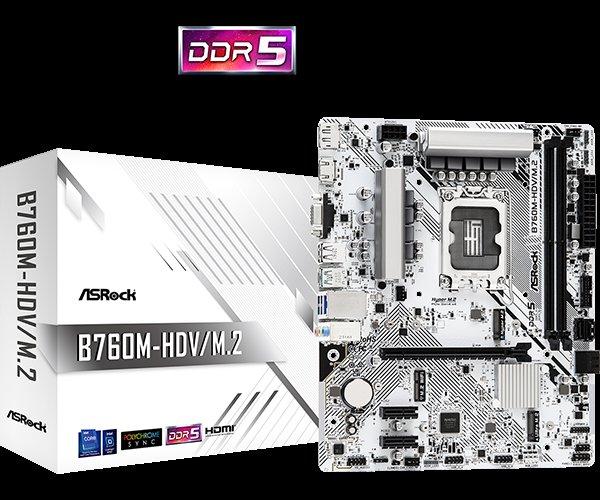 ASRock B760M-HDV/M.2 matična ploča